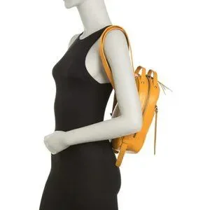 Bags | Nwt New Hobo Hogan Backpack Mustard Leather Retired  display picture 1